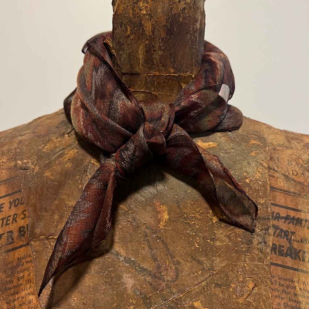 MISSONI INSPIRED NECK SCARF HANDKERCHIEF